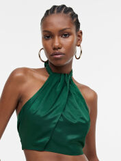 Акція на Топ жіночий H&M 1184751001c21 S Зелений від Rozetka