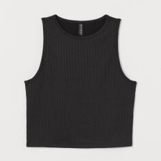Акція на Топ жіночий H&M 5698713wer S Чорний від Rozetka