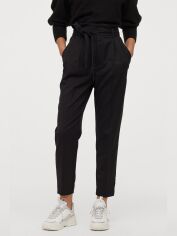 Акція на Штани жіночі H&M 7537371wer 40 Чорні від Rozetka