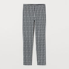 Акція на Штани жіночі H&M 7962101wer 44 Чорні з білим від Rozetka