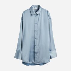 Акція на Блузка жіноча H&M 1107685003c21 M Блакитна від Rozetka