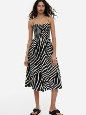 Акція на Сарафан жіночий H&M 1163482wer XS Чорний з білим від Rozetka