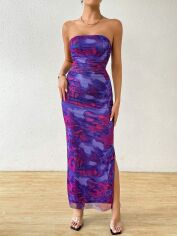 Акція на Сукня довга літня жіноча SHEIN GD-00125448 XL Різнокольорова від Rozetka