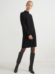 Акція на Плаття міді осіннє жіноче C&A GD-00125837 XL Чорне від Rozetka