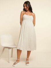 Акція на Сарафан для вагітних SHEIN GD-00144432 L Айворі від Rozetka