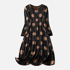 Акція на Плаття міді літнє жіноче SHEIN GD-00095530 XL Чорне від Rozetka