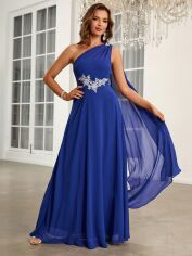 Акція на Плаття жіноче SHEIN GD-00097728 M Синє від Rozetka