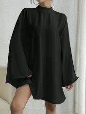 Акція на Плаття вечірнє коротке літнє жіноче SHEIN GD-00097953 S Чорне від Rozetka
