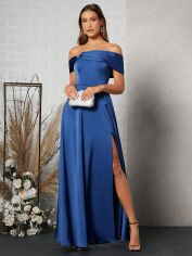 Акція на Плаття жіноче SHEIN GD-00097796 M Синє від Rozetka