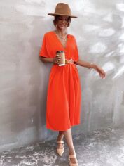Акція на Плаття жіноче SHEIN GD-00094855 M Помаранчеве від Rozetka