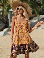 Акція на Плаття жіноче SHEIN GD-00115164 L Комбіноване від Rozetka