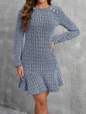 Акція на Плаття коротке літнє жіноче SHEIN GD-00098798 L Комбіноване від Rozetka