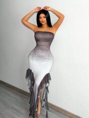 Акція на Плаття жіноче SHEIN GD-00113426 XL Комбіноване від Rozetka