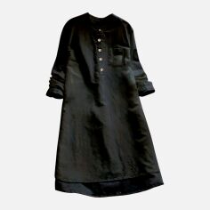 Акція на Плаття міді літнє жіноче SHEIN GD-00113870 S Чорне від Rozetka