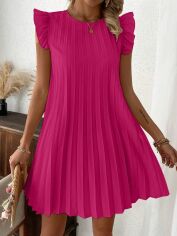 Акція на Плаття вечірнє коротке літнє жіноче SHEIN GD-00115184 S Рожеве від Rozetka