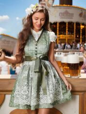 Акція на Сарафан жіночий літній SHEIN GD-00115516 L Сіро-зелений від Rozetka