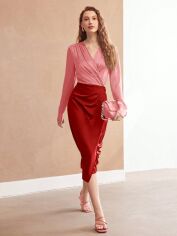 Акція на Плаття вечірнє міді літнє жіноче SHEIN GD-00113432 L Комбіноване від Rozetka