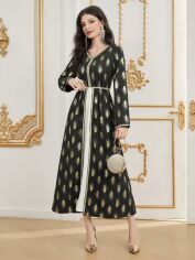 Акція на Плаття вечірнє довге літнє жіноче SHEIN GD-00115250 L Комбіноване від Rozetka
