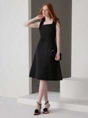 Акція на Плаття жіноче SHEIN GD-00114686 M Чорне від Rozetka