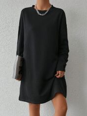 Акція на Плаття міді літнє жіноче SHEIN GD-00098333 S Чорне від Rozetka