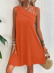 Акція на Плаття жіноче SHEIN GD-00115282 S Помаранчеве від Rozetka