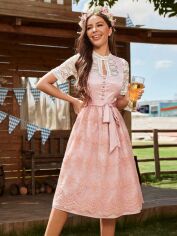 Акція на Сарафан жіночий літній SHEIN GD-00114085 XL Світло-рожевий від Rozetka