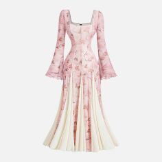 Акція на Плаття міді літнє жіноче SHEIN GD-00114102 L Комбіноване від Rozetka