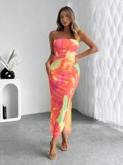 Акція на Плаття жіноче SHEIN GD-00113701 XS Комбіноване від Rozetka