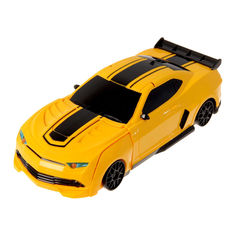 Акция на Машинка-трансформер MZ Chevrolet Camaro 1:24 желтая на радиоуправлении (2827P/2827P-1) от Будинок іграшок