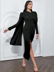 Акція на Плаття жіноче SHEIN GD-00114015 M Чорне від Rozetka