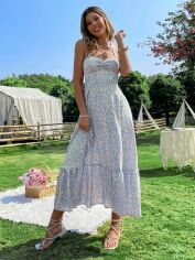 Акція на Сарафан жіночий літній SHEIN GD-00113949 S Комбінований від Rozetka