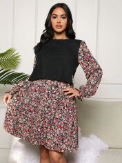 Акція на Плаття для вагітних в'язане міді осіннє SHEIN GD-00102105 XS Комбіноване від Rozetka