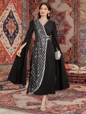 Акція на Плаття жіноче SHEIN GD-00113699 S Чорне від Rozetka
