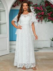Акція на Плаття жіноче SHEIN GD-00101655 L Біле від Rozetka