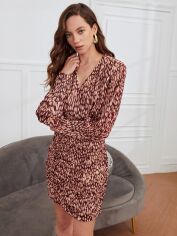 Акція на Плаття коротке літнє жіноче SHEIN GD-00115484 S Комбіноване від Rozetka