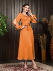 Акція на Плаття жіноче SHEIN GD-00113733 M Помаранчеве від Rozetka