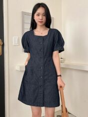 Акція на Плаття коротке літнє жіноче SHEIN GD-00115216 M Чорне від Rozetka