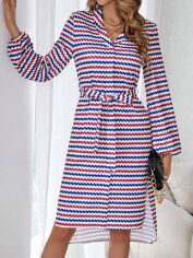 Акція на Плаття міді літнє жіноче SHEIN GD-00105797 S Комбіноване від Rozetka