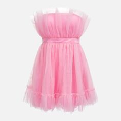 Акція на Плаття вечірнє коротке літнє жіноче SHEIN GD-00115360 L Світло-рожеве від Rozetka