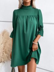 Акція на Плаття коротке літнє жіноче SHEIN GD-00115277 XL Зелене від Rozetka