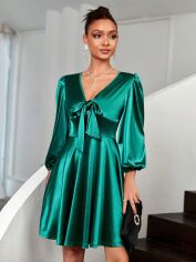 Акція на Плаття жіноче SHEIN GD-00098271 S Бірюзове від Rozetka