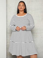 Акція на Плаття міді літнє жіноче SHEIN GD-00105742 24-26 Біле від Rozetka