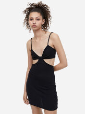 Акція на Сукня жіноча H&M 1065276arl XXS Чорна від Rozetka