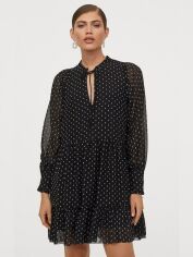 Акція на Сукня жіноча H&M 8251951wer 42 Чорна від Rozetka