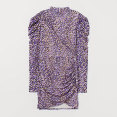 Акція на Сукня жіноча H&M 8727071wer L Фіолетова від Rozetka