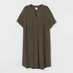 Акція на Сукня жіноча H&M 8161661wer M Хакі від Rozetka