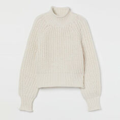 Акція на Светр жіночий H&M 9909114wer S Молочний від Rozetka