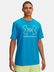 Акція на Футболка довга чоловіча Under Armour Ua Gl Foundation Update Ss 1382915-452 L Синя від Rozetka