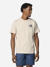 Акція на Футболка бавовняна довга чоловіча Columbia Explorers Canyon™ SS 2036451-279 XL Бежево-сіра від Rozetka