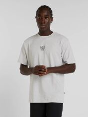 Акція на Футболка бавовняна довга чоловіча New Balance X Debut Baton MT51977AHH XL Сіра з принтом від Rozetka